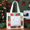 Sac de Noel avec Panneaux Noir et Blanc by QuiltNCo™