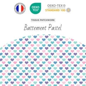 Tissu Battements Pastels