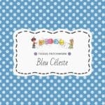 Tissu Bleu Céleste by QuiltNCo