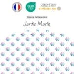 Tissu Jardin Marin