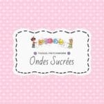 Tissu Ondes Sucrées by QuiltNCo