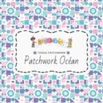 Tissu Patchwork Océan by QuiltNCo