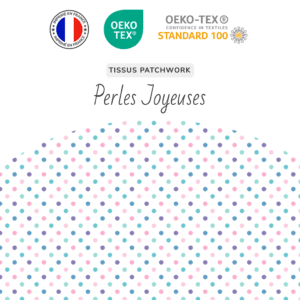 Tissu Perles Joyeuses