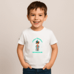 Photo en studio du TShirt pour garçon "Mon Doudou, Mon Meilleur Ami"