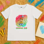TShirt Garçon - "Cosmic Kid" Arc-en-ciel