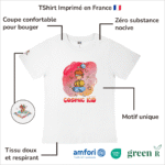 Avantages du T-Shirt pour garçon "Cosmic Kid" Rouge