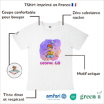 Avantages du T-Shirt pour garçon "Cosmic Kid" Violet