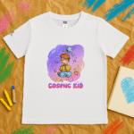 TShirt Garçon - "Cosmic Kid" Violet