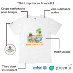 Avantages du T-Shirt pour garçon "Amis pour la Vie"