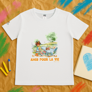 TShirt Garçon - "Amis pour la Vie"