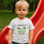 Photo dans le parc du TShirt pour garçon "Toujours là pour Toi"