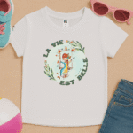 TShirt Fille - "La Vie Est Belle"