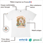 Avantages du T-Shirt pour fille "Balance-toi Plus Haut, Rêve Plus Grand"