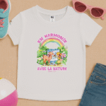 TShirt Fille - "En Harmonie avec La Nature"