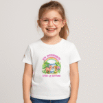 Photo en studio du TShirt pour fille "En Harmonie avec La Nature"