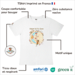 Avantages du T-Shirt pour fille "Enfant de La Lune"