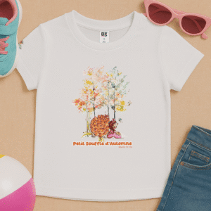 TShirt Fille - "Petit Souffle d'Automne"