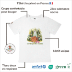 Avantages du T-Shirt pour fille "Gardienne des Secrets"