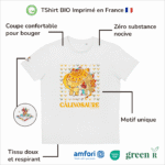 T-Shirt Bio pour garçon "Câlinosaure"