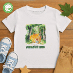 TShirt Garçon Bio - "Jurassic Hug"