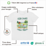 T-Shirt Bio pour garçon "Amis pour la Vie"