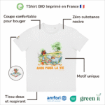 T-Shirt Bio pour garçon "Amis pour la Vie"