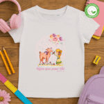 TShirt fille Bio - "Rien Que Pour Toi"
