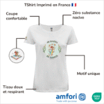 T-Shirt Femme "Un Souffle de Liberté"