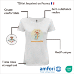 T-Shirt Femme "Mademoiselle"