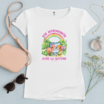 TShirt Femme - "En Harmonie avec La Nature"