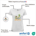 T-Shirt Femme "Amis pour la Vie"