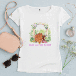 TShirt Femme - "Mon Jardin Secret"