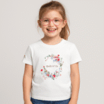 Photo en studio du TShirt pour fille "Quilt N' Co"