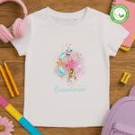 TShirt Fille - "Crois En Tes Rêves" Bleu