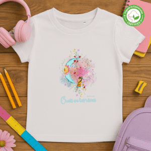 TShirt Fille - "Crois En Tes Rêves" Bleu