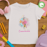 TShirt Fille - "Crois En Tes Rêves" Rose