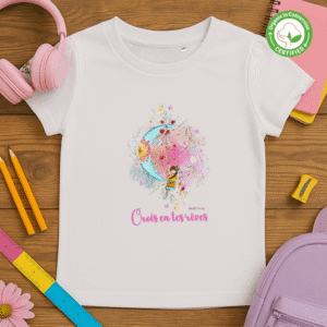 TShirt Fille - "Crois En Tes Rêves" Rose