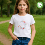 Photo dans le parc du TShirt pour fille "Quilt N' Co"