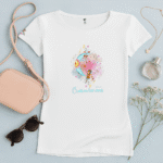 TShirt Fille - "Crois En Tes Rêves" Bleu