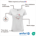Avantages du T-Shirt pour fille "Quilt N' Co"