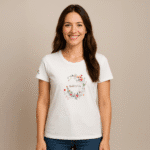 Photo en studio du TShirt pour fille "Quilt N' Co"