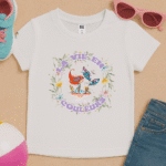TShirt Fille - "La Vie En Couleurs"